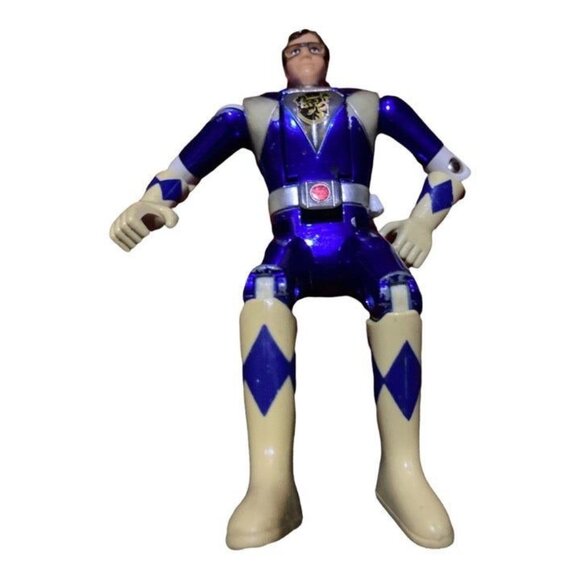 Power Rangers Blue Billy 1993 Switch Heads MMPR Mighty Morphin - Picture 3 of 7